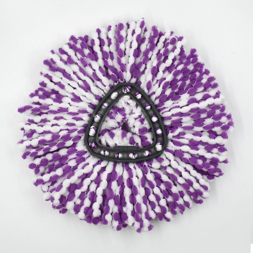 Compatible with O-Cedar EasyWring RinseClean Microfiber Spin Mop Head Accessories, Purple