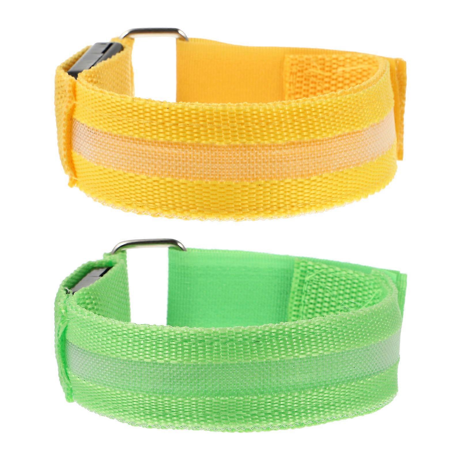 Night Running Equipment Adjustable Reflective Armband for Sports Made of Nylon Assorted Color