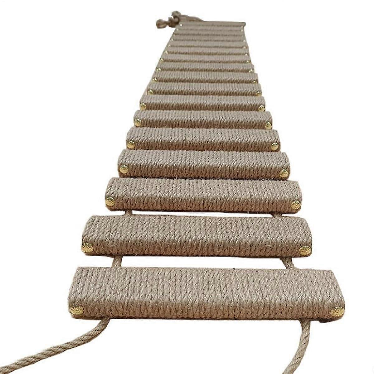 Cat Tree Tower with Hammock (100 cm Full Sisal Ladder)