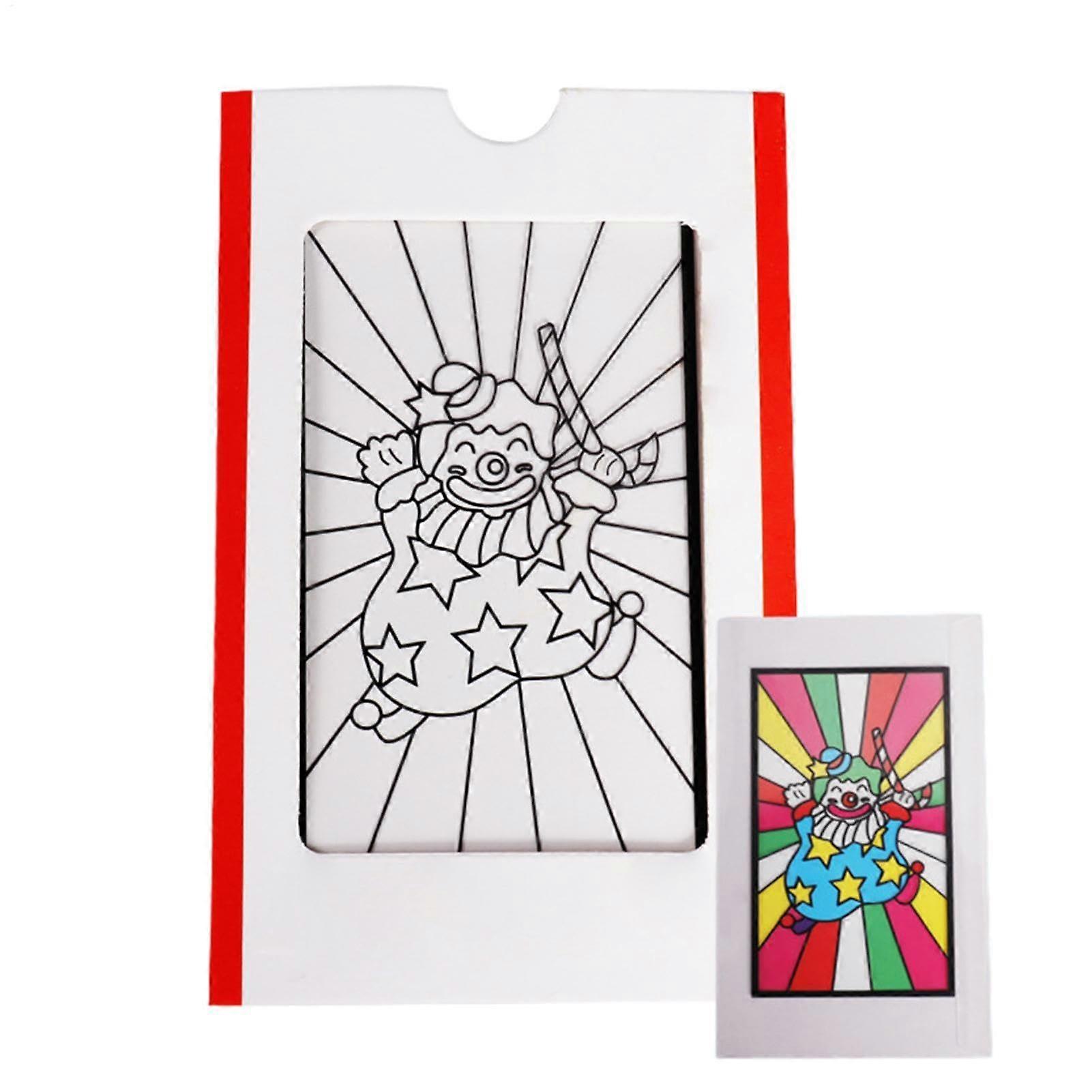 Magic Tricks Colour Changing Card - Funny Illusion Props for Stage Performance, Party Games, Birthday Entertainment