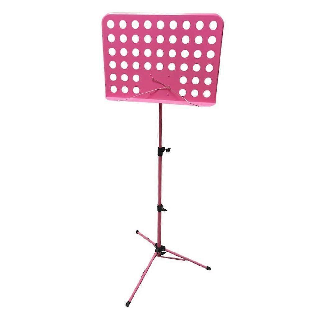 Music Stand, Medium-Sized Adjustable Telescopic Music Stand for Instruments, Portable Sheet Music Holder
