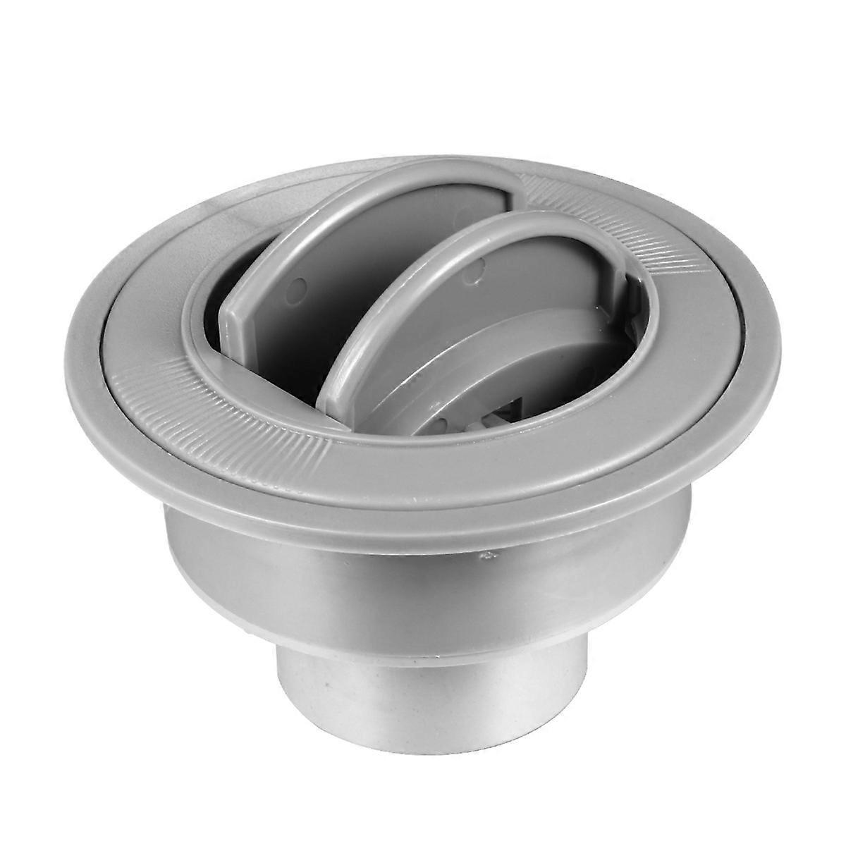 Round RV Air Conditioning Outlet Vent with Durable Fan for Optimal Airflow, Fits Buses and Caravans