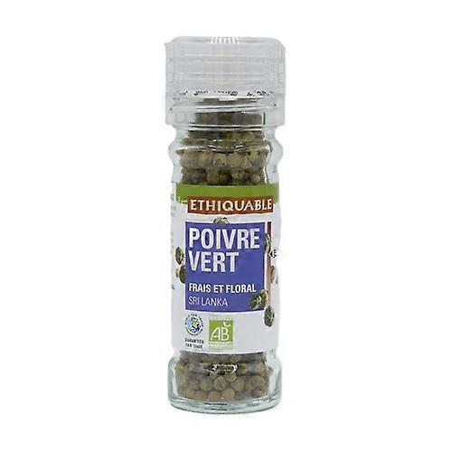 Organic green peppercorn grinder 25 g