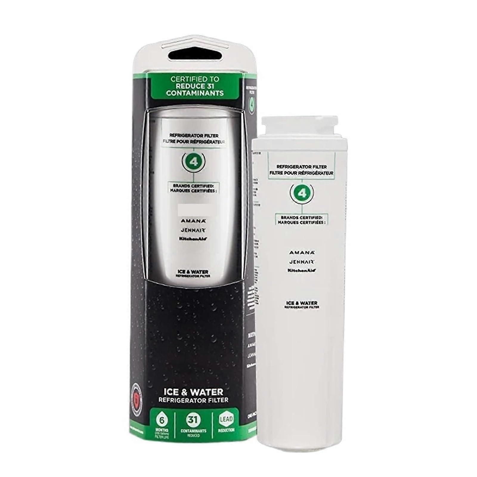 Filter 4, EDR4RXD1, Compatible with Maytag (UKF8001), Compatible with KitchenAid, Fridge Water Filter, Fridge Water Purifier