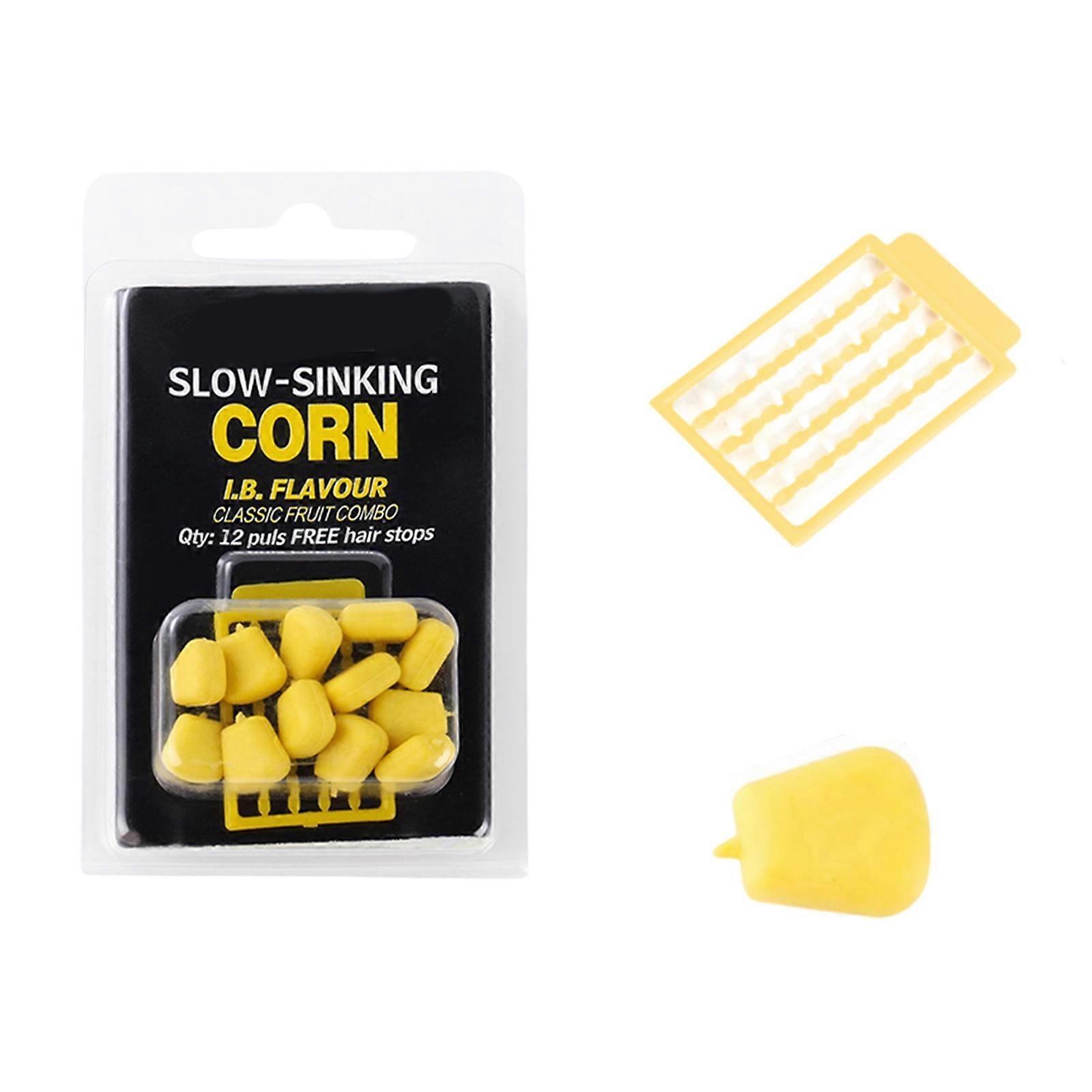 8pcs Dumbbells Shape Floating Carps Fishing Lures Floating Artificial Fishing Baits with Scent Attracts Fish Effectively  Yellow