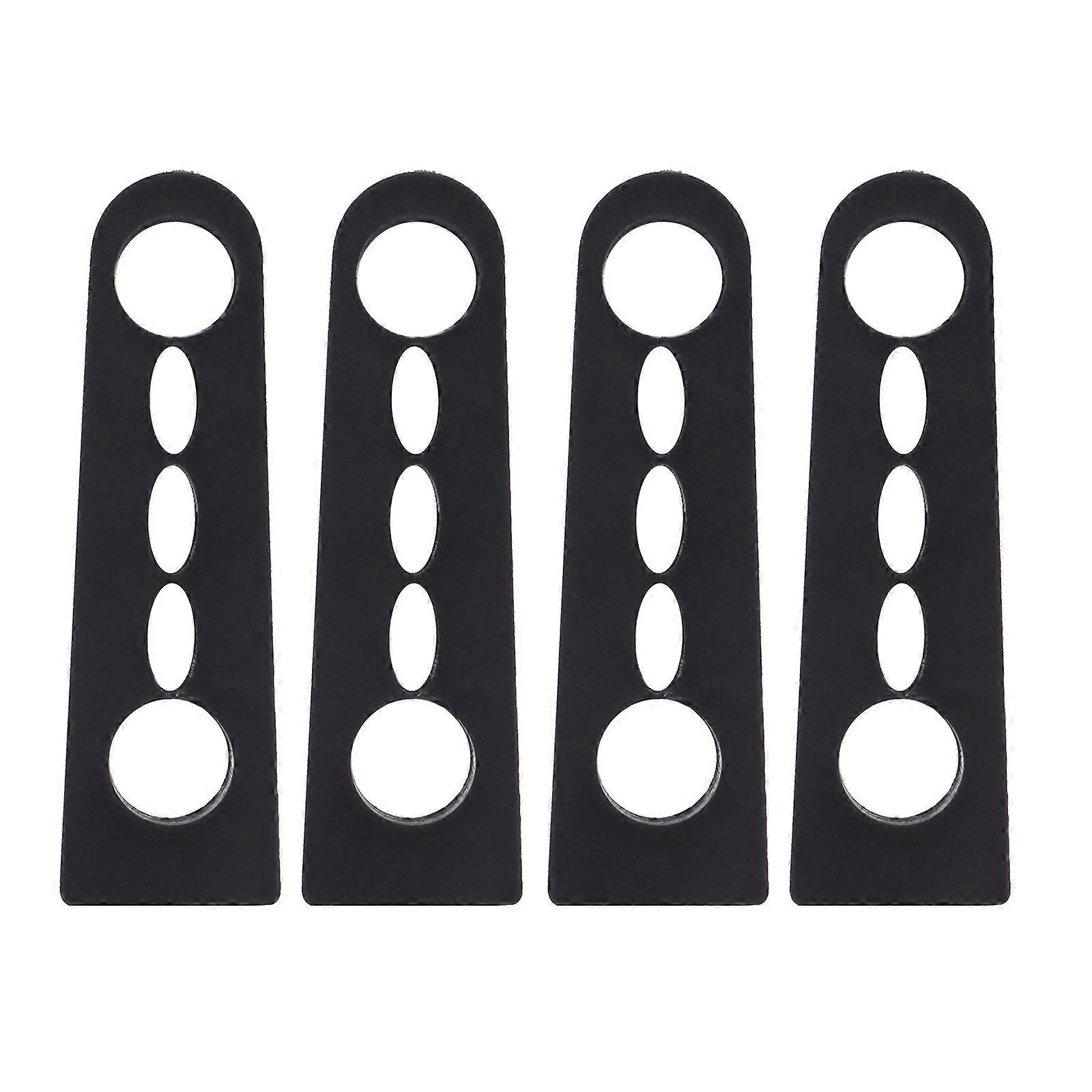 Car Door Damper for Qashqai Rattling Screaks Soundproof Deaf Seal Door Lock Sound Deadener Damper Buffer Auto Accessory Multicolor