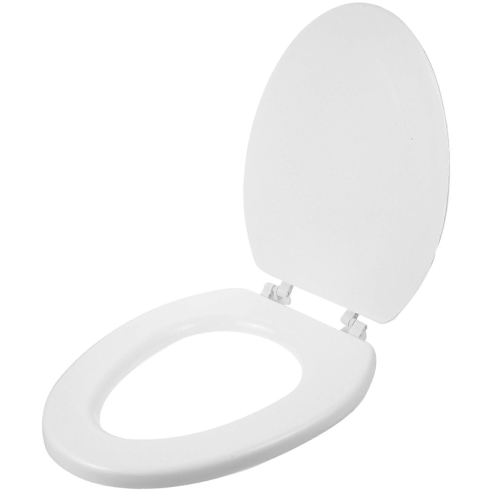 Soft Close Toilet Seat Cover for Home Lightweight Design with Smooth Surface, Easy Installation for All Bathroom Styles