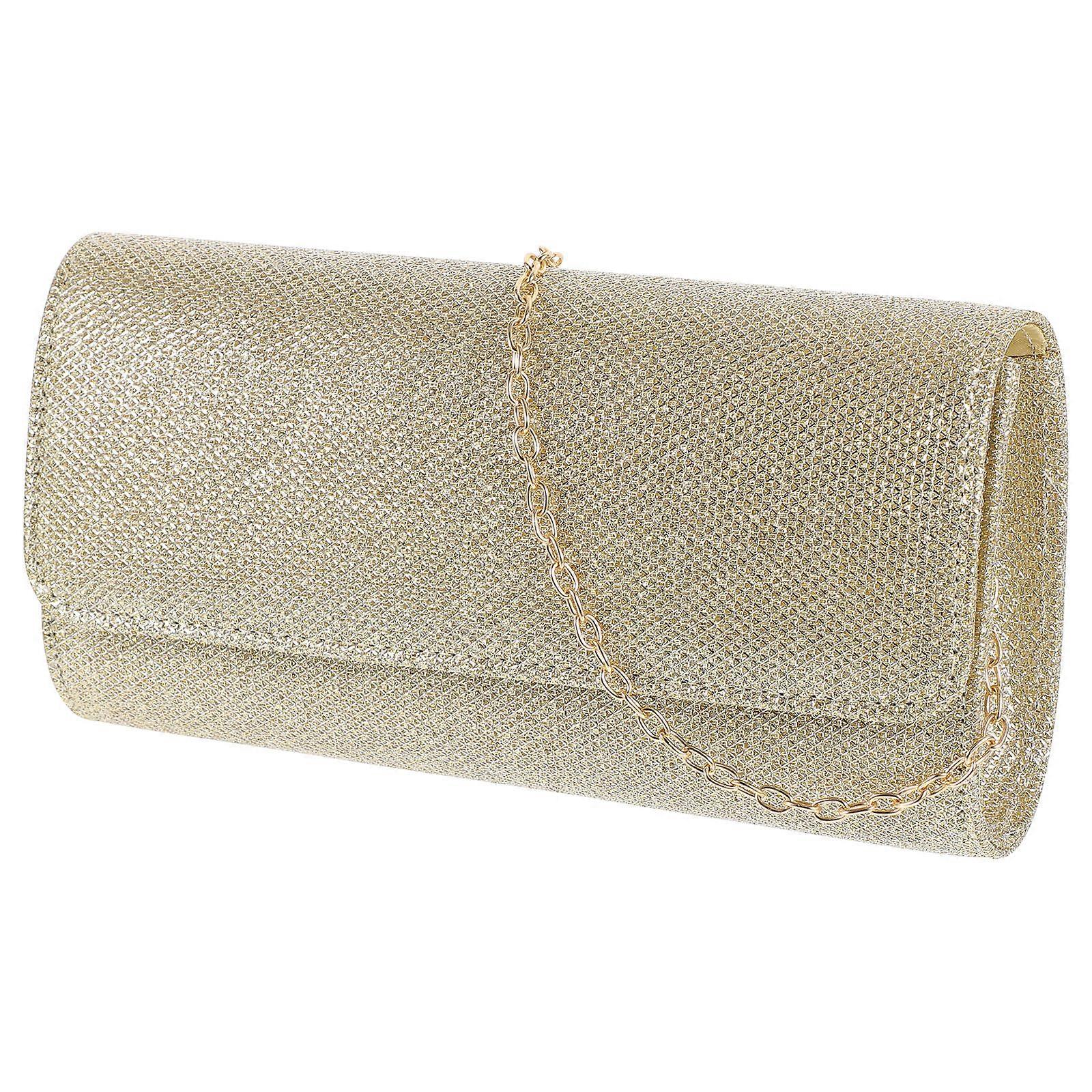 Stylish Evening Clutch Bag for Women with Chain Strap – Spacious Design for Phone, Lipstick, and Essentials for Parties and Events