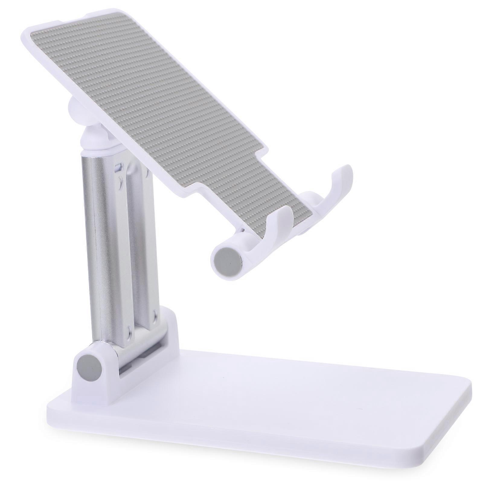 Telescopic Phone Rack Foldable Design for Bedroom Study Kitchen Outdoor Use with Metal Material 1Pack