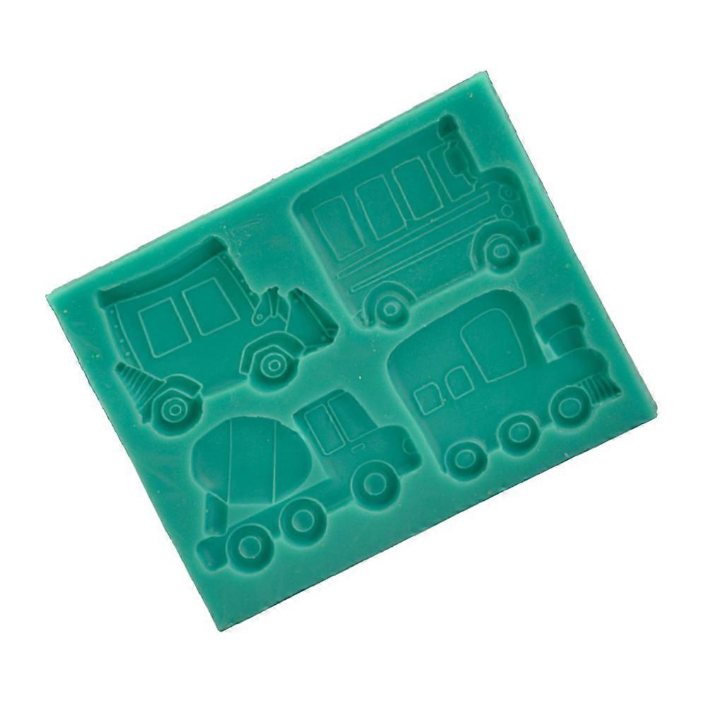 Cake Baking Mold DIY Design Trucks And Shape For Friends In Home Baking 10.7*8.6 CM Environmentally Friendly 1Pcs