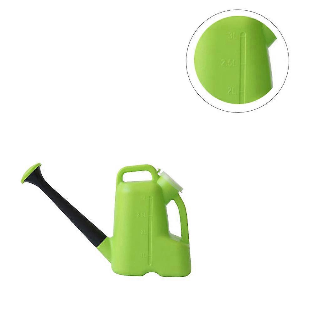 علبة سقي طويلة صنبور لنباتات الحدائق ، بخاخ رش أوتوماتيكي للمروج والزهور ، وعاء سقي أخضر قابل لإعادة الاستخدام بسعة كبيرة