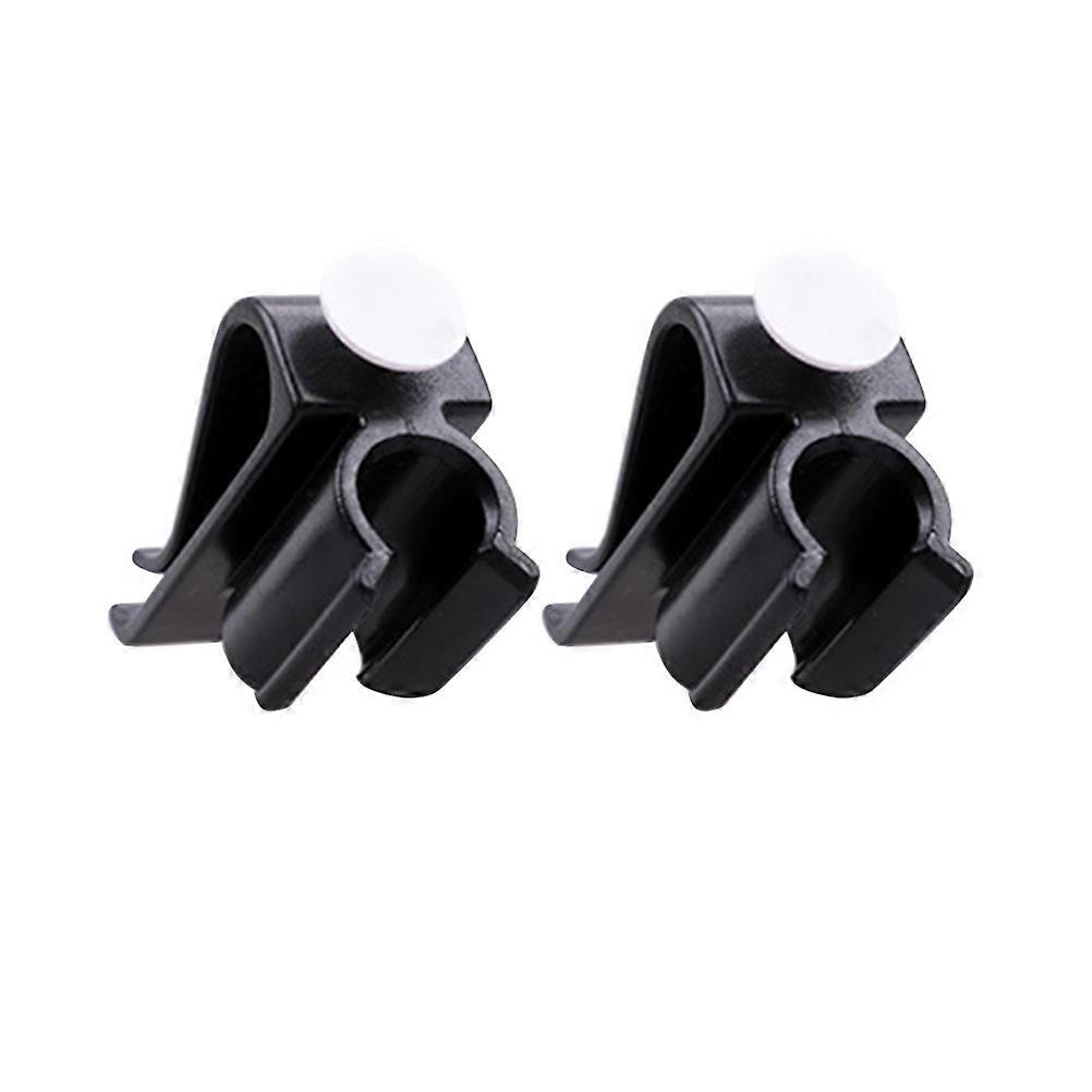 Black Putter Clip for Golf Use Securely Holds Putter and Prevents Damage 2 Pieces in PP Material