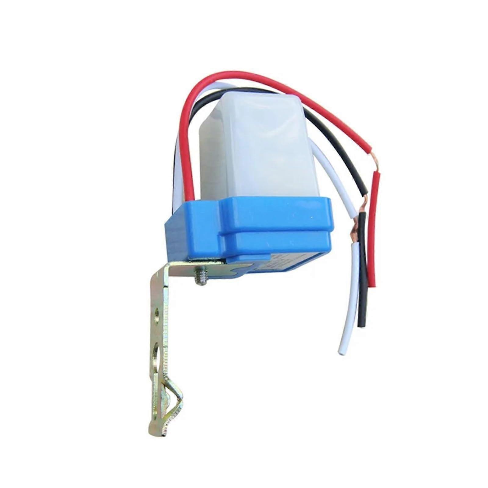 Automatic On Off Photocell Street Lamp Light Switch Controller 12V 220V 10A Photo Control Sensor 50-60Hz AC DC