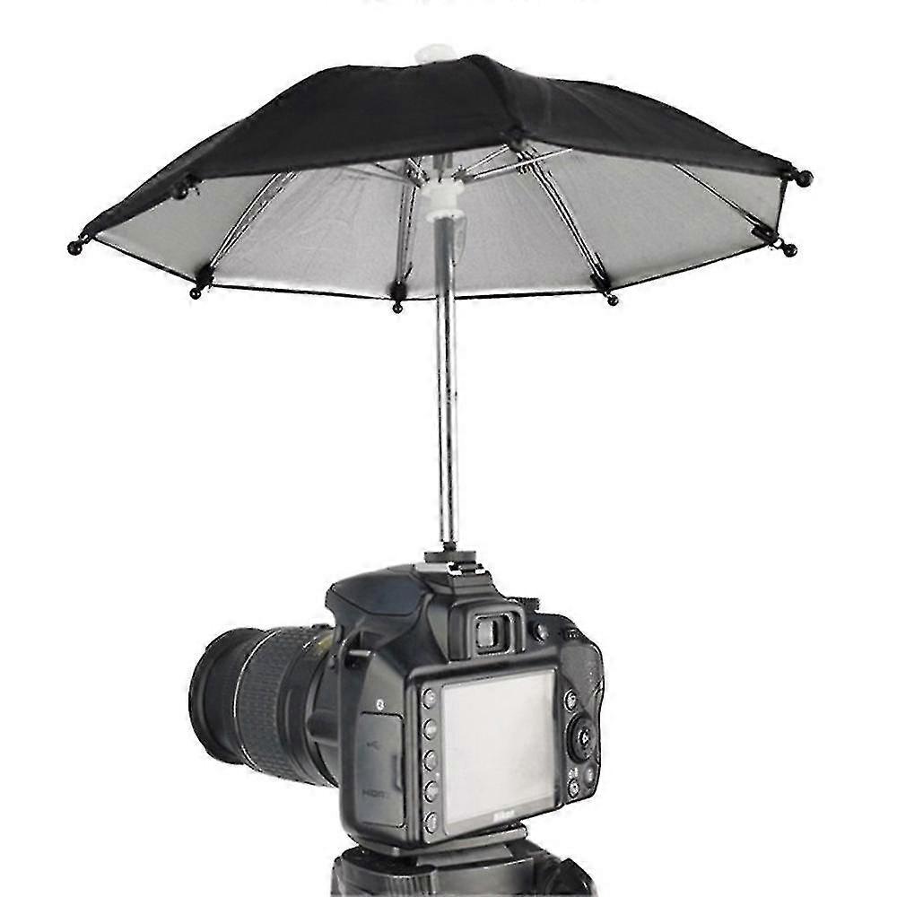 Camera Hot Shoe Umbrella,weatherproof Photographic Umbrellas Protects Camera From Rain Snow Sunlight, Slr Outdoor Protection Accessory-hy OPMIUM