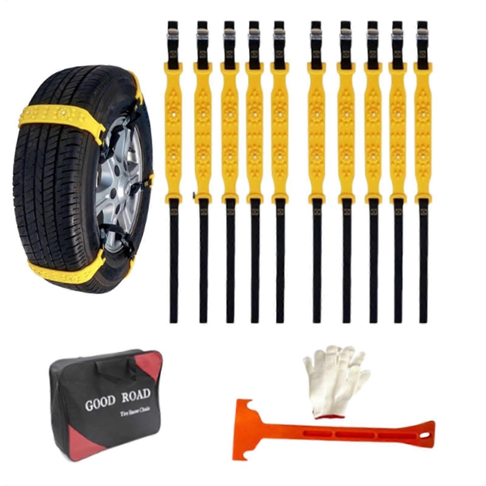 Automatic snow chains for tires – Antislip snow chains for cars Winter tire chains