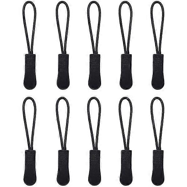 10-pack zipper pulls cord extension zippers