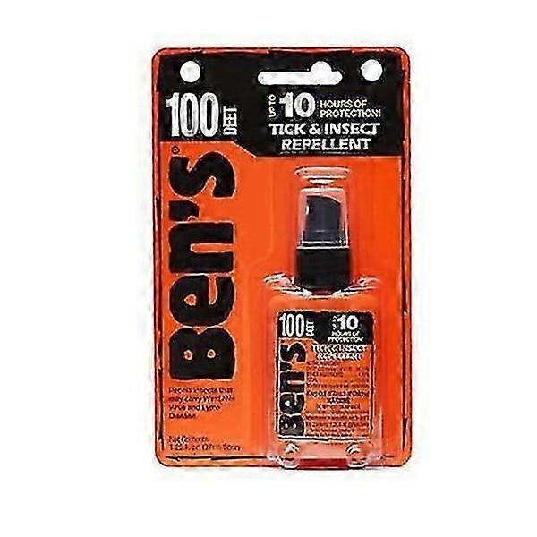 Ben's طارد للقراد والحشرات 100 DEET، 37 مل - بخاخ طارد للحشرات