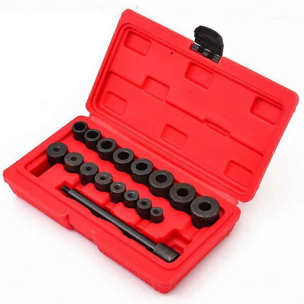 Clutch Aligner Clutch Hole Corrector Car Clutch Alignment Tool Blackened Finish 14.00X2.00X2.00CM Alignment 17Pcs