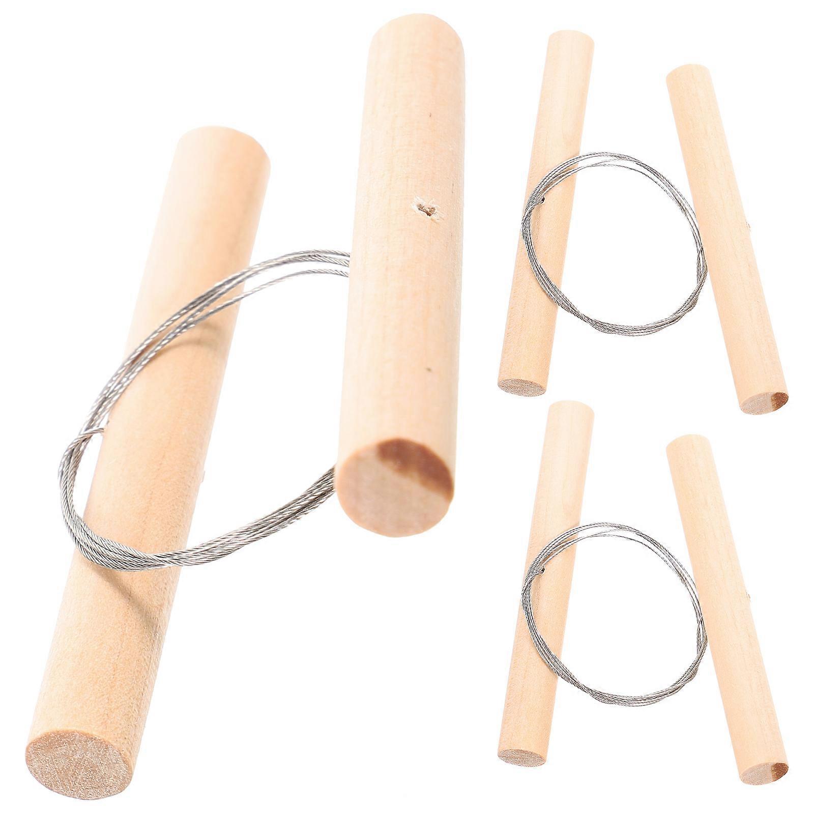 Manual Clay Pottery Tools with Steel Wire Cutters for Shaping 3pcs Multi