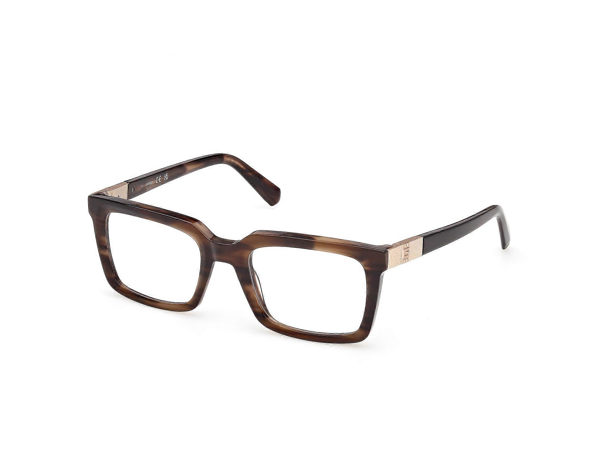 Eyewear Frames Guess GU50331 050 dark brown/horn 52/21/140 MAN