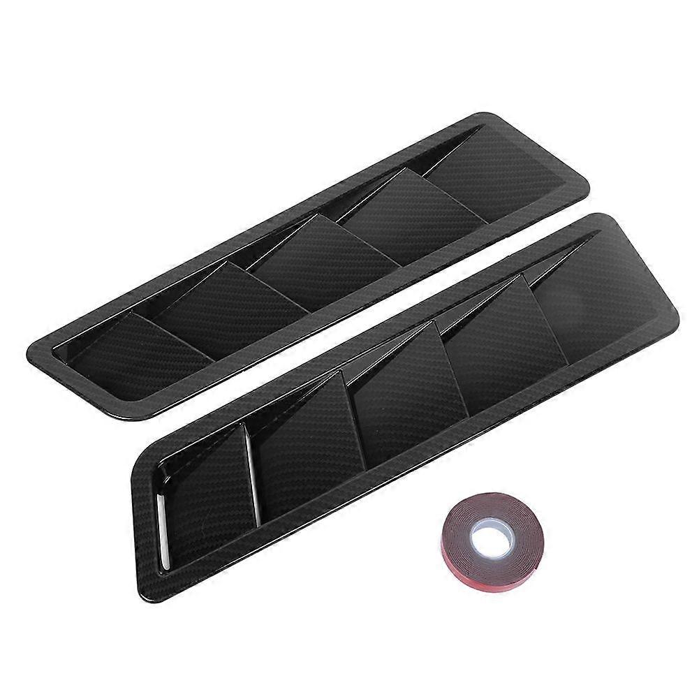 Engine cooling vent cover ABS louver panel for car hood