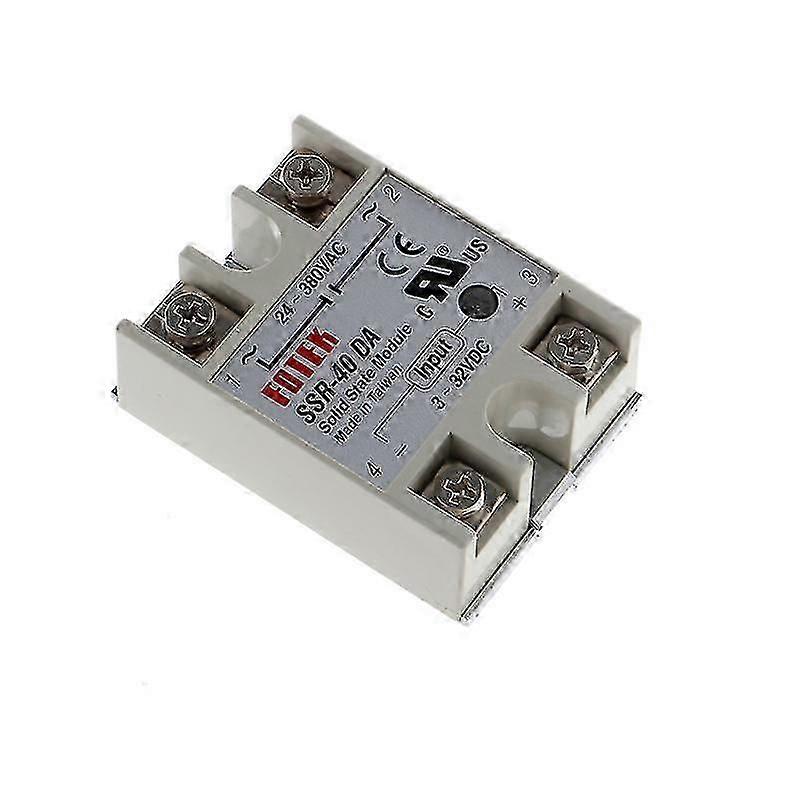 24v-380v Ssr-40da 40a 3-32v Dc-ac Solid State Relay Module New
