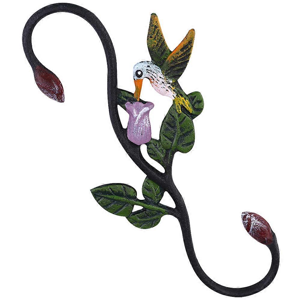 Durable Cast Iron S Hooks for Hanging Plants, Garden Planters, Bird Feeders, Lanterns, and Indoor Decor