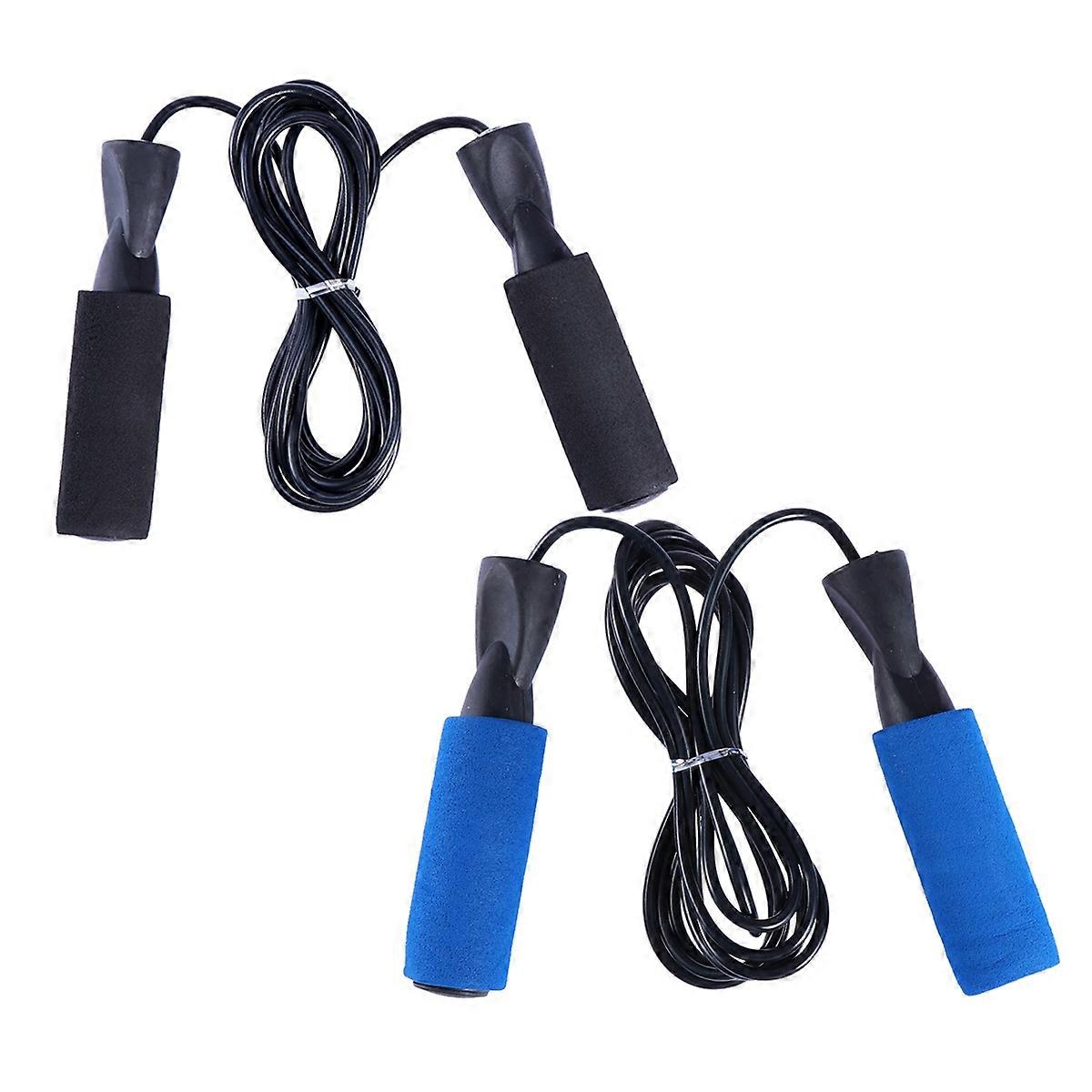Jumping Rope For Workout Portable Condition Athletes Ergonomically Designed Black 1Pcs