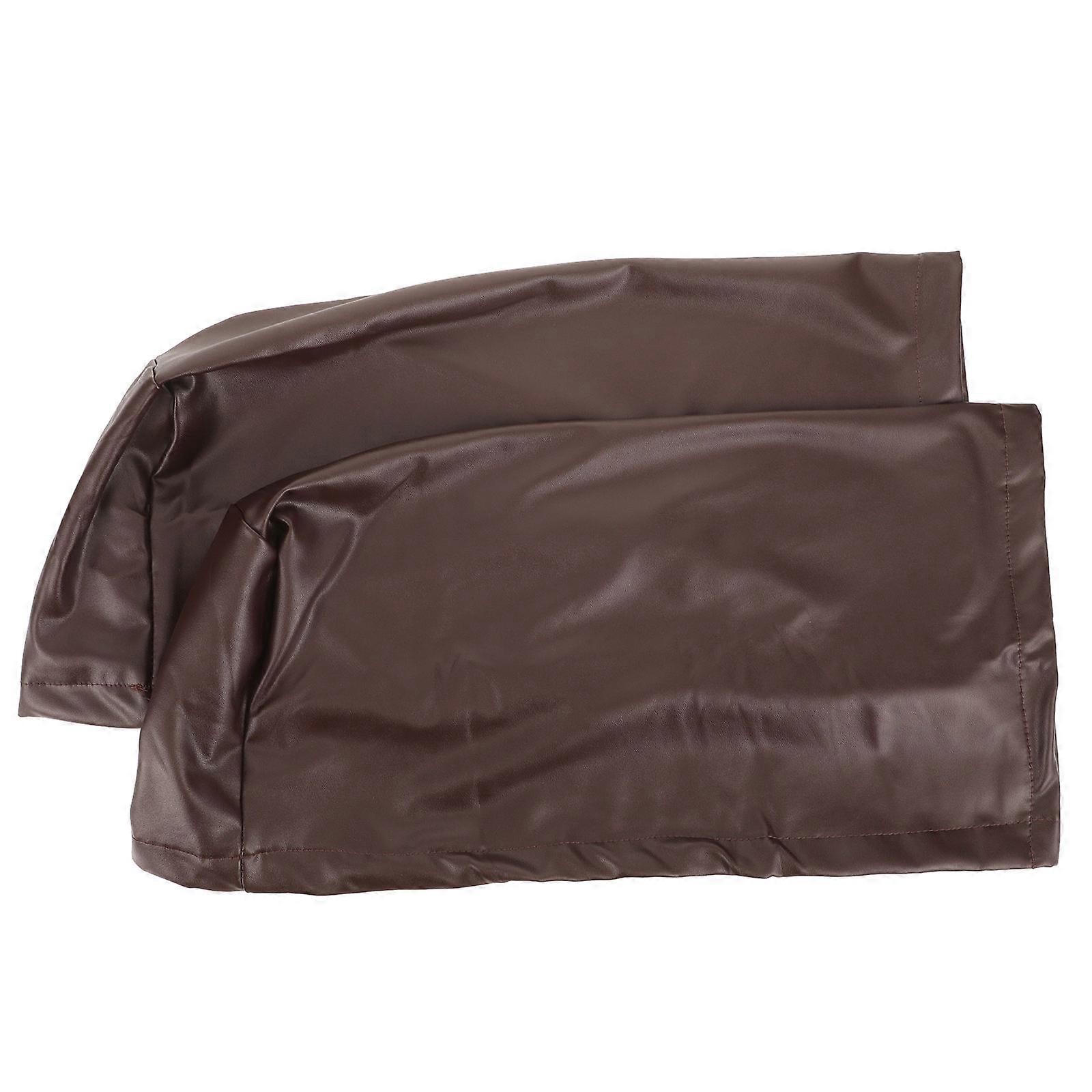 Couch Arm Slipcovers 2Pcs Coffee Designed To Protect Armrests Suitable For Home Living Room And Office