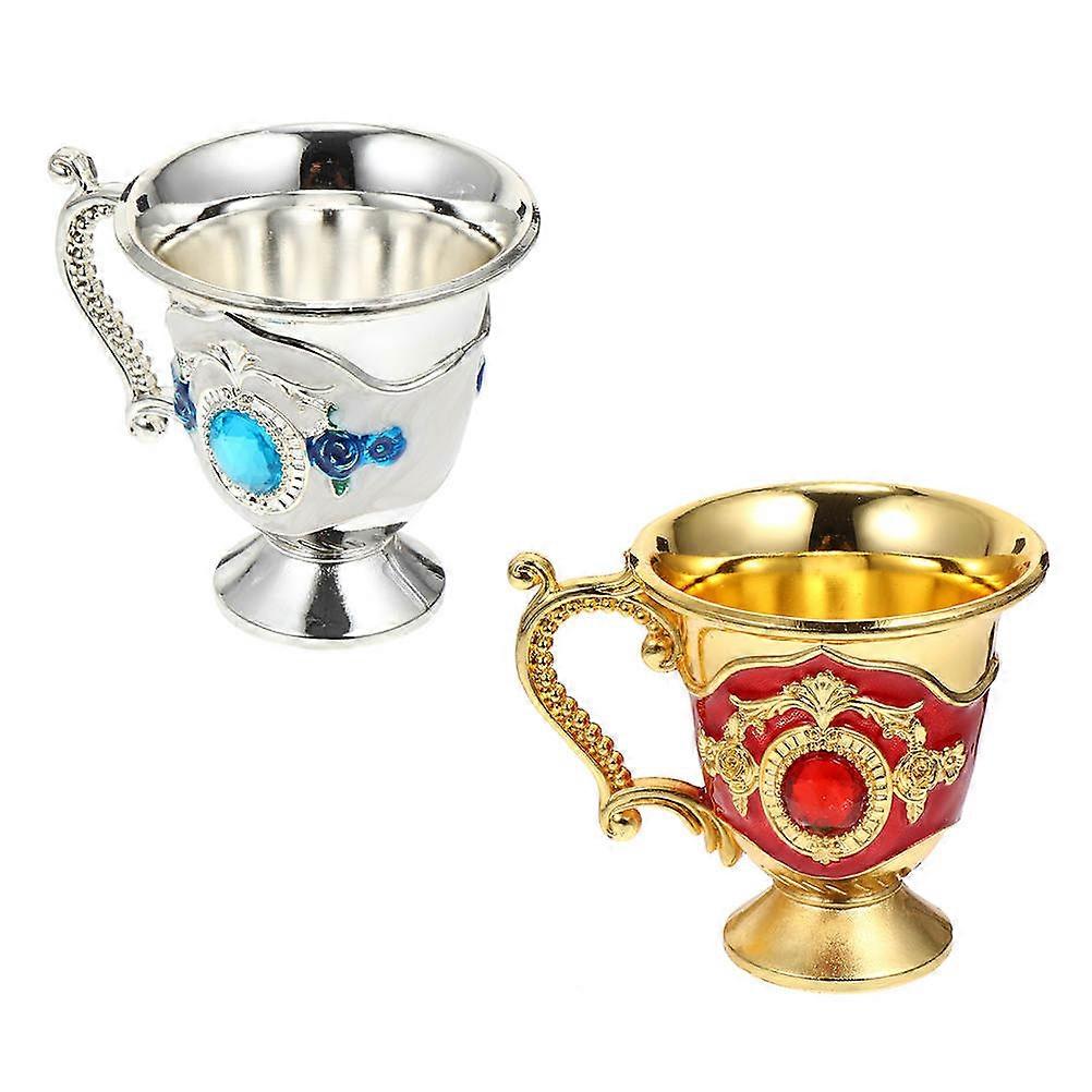 Cup Multi-Function Household Tea Mug 2Pcs for Home Use