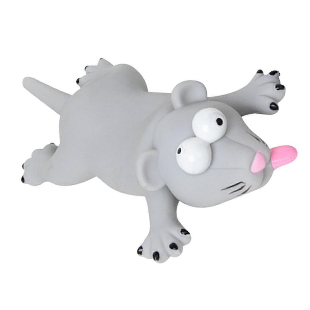 Adorable Anxiety Relief Sound Emitting Mouse Shape Toy For Children And Adults 1Set