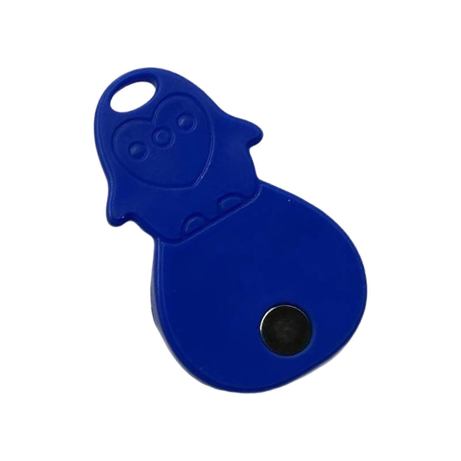 Ergonomik Mason Kavanoz Kapağı Açıcı, Saklama Alanı İçin Manyetik Açıcı, Küçük Alanlar İçin Plastik Tasarımlı Mutfak Aleti, Mavi