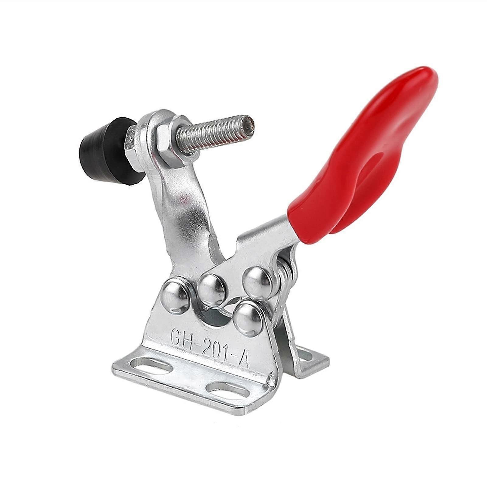 2/4 Pieces Horizontal Toggle Clamp QuickRelease Flip Clamp Set GH201A Woodworking Tool