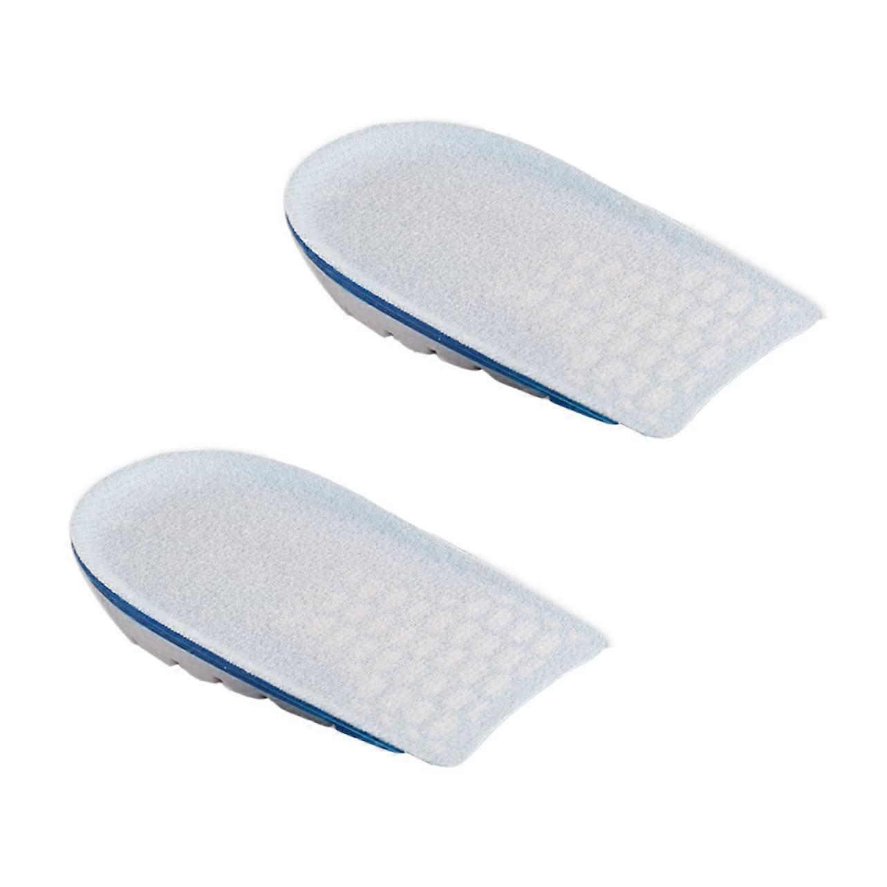 1 pair unisex insole invisible heel pads for men and women, elevation cushioning and comfort for everyday shoes, nonslip and shapeadaptive.