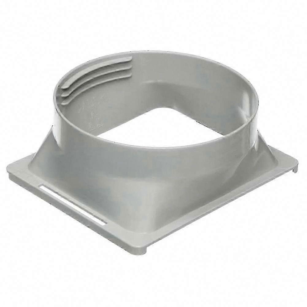 Air Conditioner Exhaust Hose Coupler Window Adapter Square To Round for AC Venting