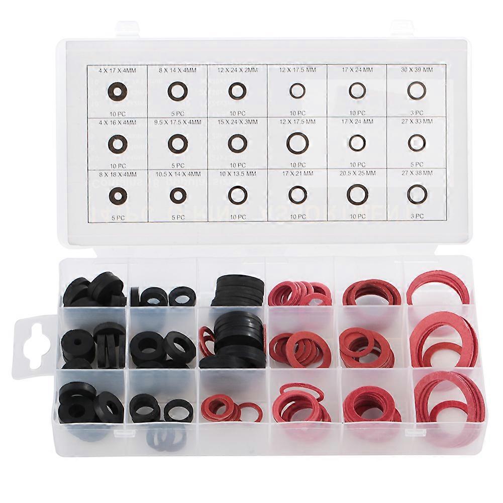 141-piece NBR rubber faucet O-ring assortment