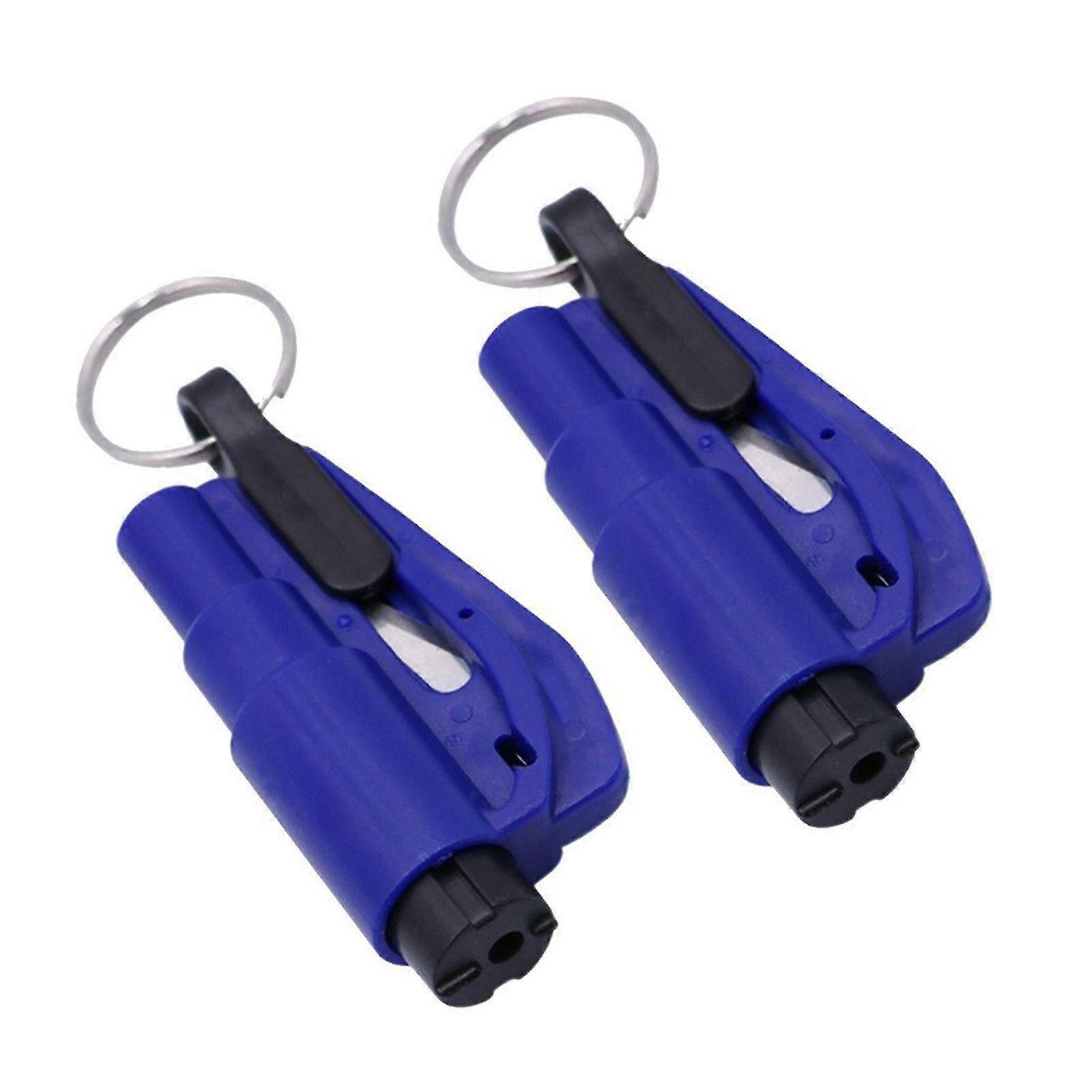 Vehicle Safety Tool Duo - Twin Window Breakers and Belt Cutters
