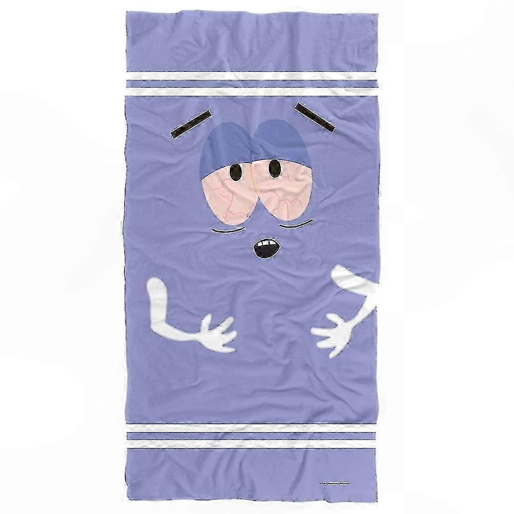 Funny Beach Towel with Cartoon Character Design for Summer Fun