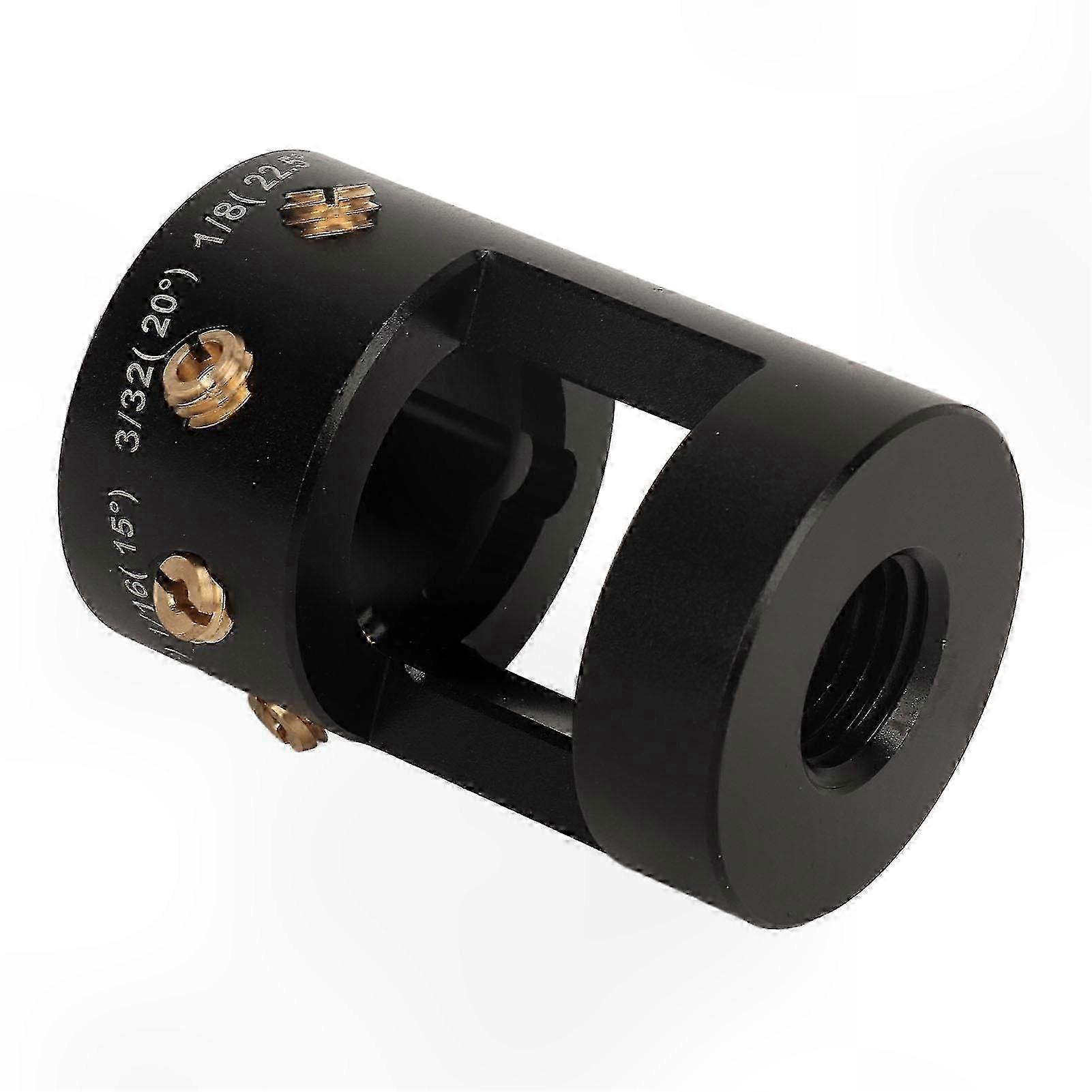 Multiangle Offset Head Tungsten Sharpener Tool for TIG Welding, Compatible with Rotary Tools Featuring 3/4in12 Thread