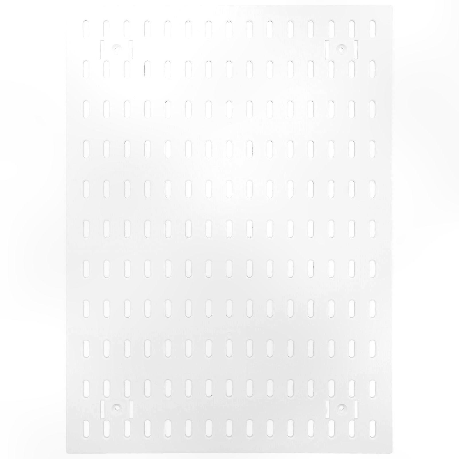 Large Wall Mounted Storage Rack with Pegboard for Organizing Items and Maximizing Space Efficiency