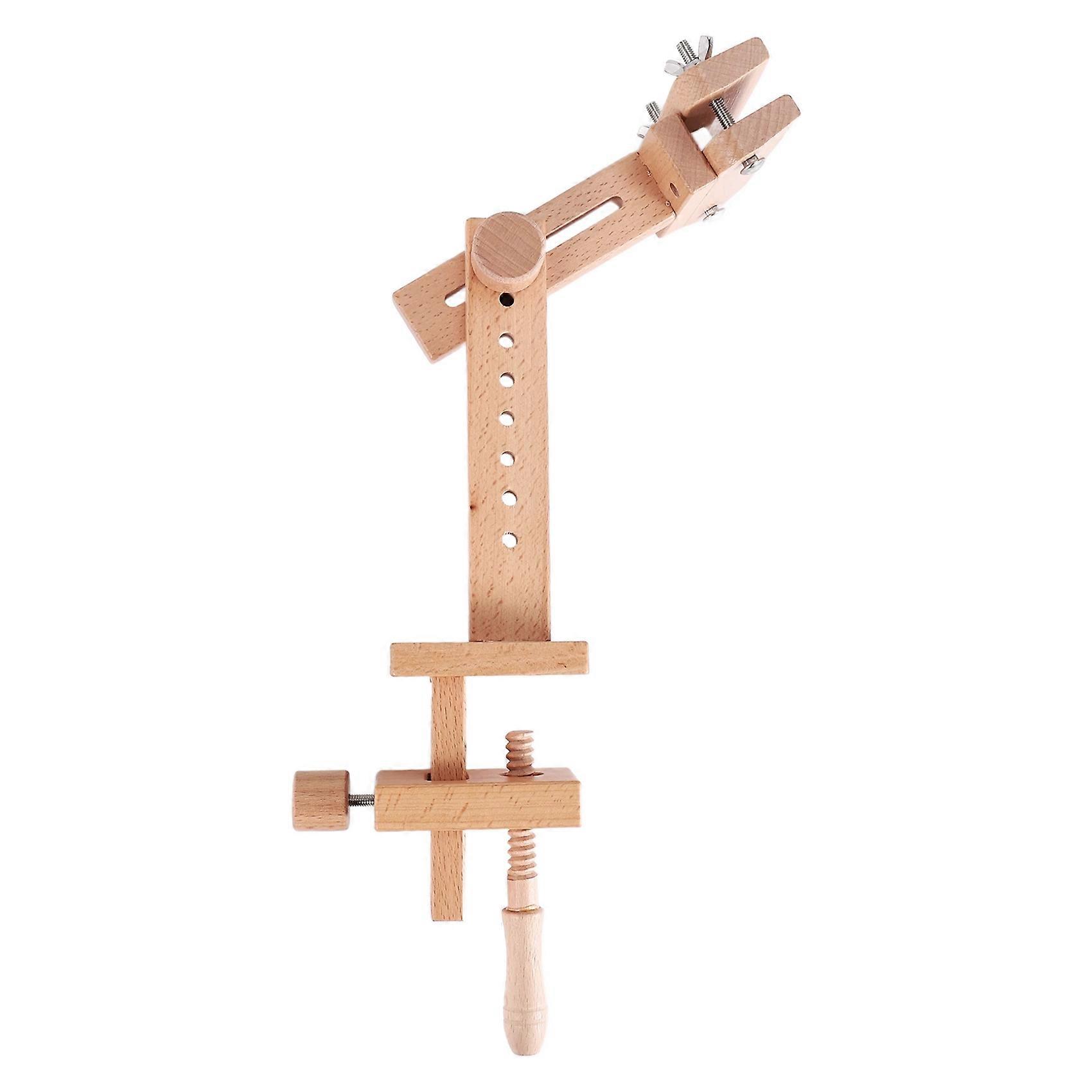 Embroidery Hoop Holder Desktop Stand with Table Clamp for Handwork Sewing