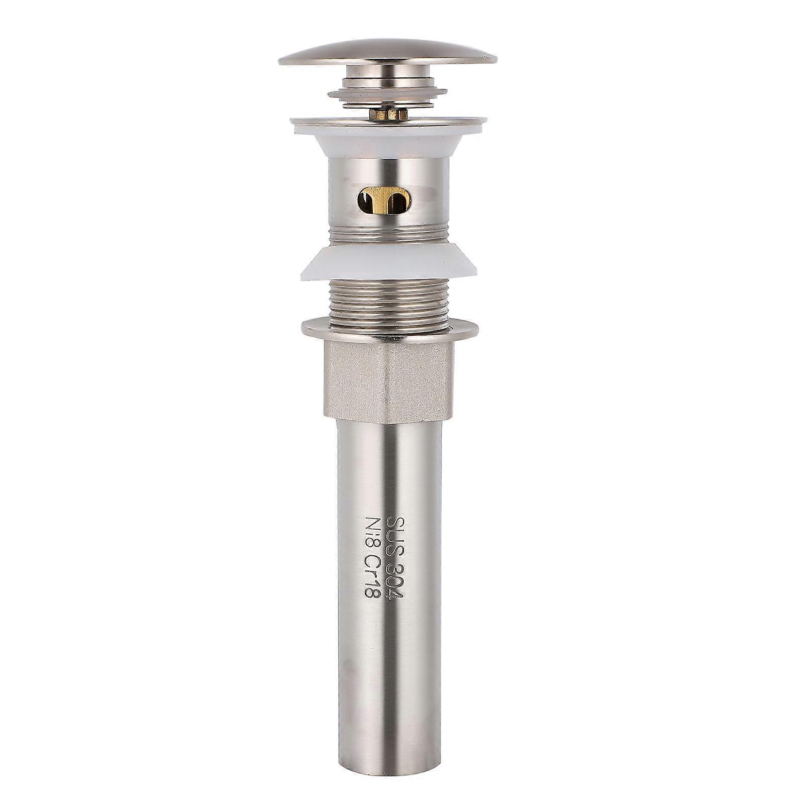 Bounce Drain Filter for Home with Stainless Steel and Copper Material Silver Color Fits Most Sinks 1pc