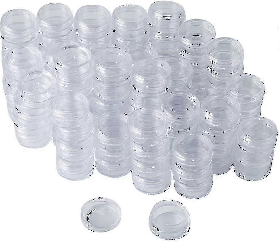 108 Piece Cosmetic Container Empty Transparent Can With Lid Trial Sample Box