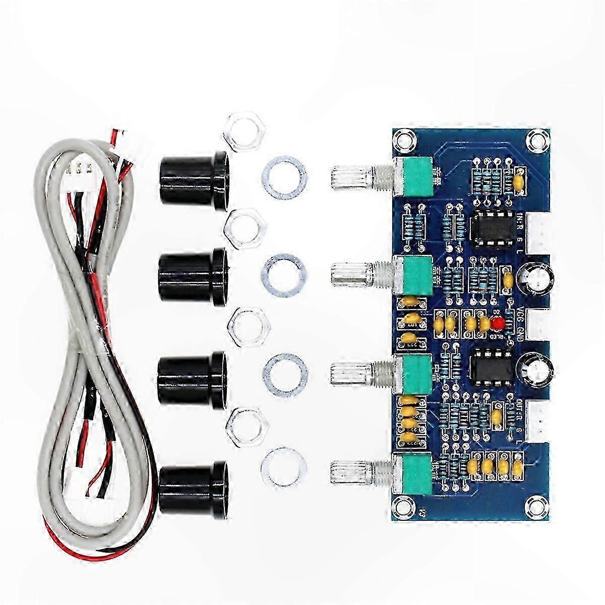 Preamp with Treble Bass Volume Control for Audio Equipment hwy
