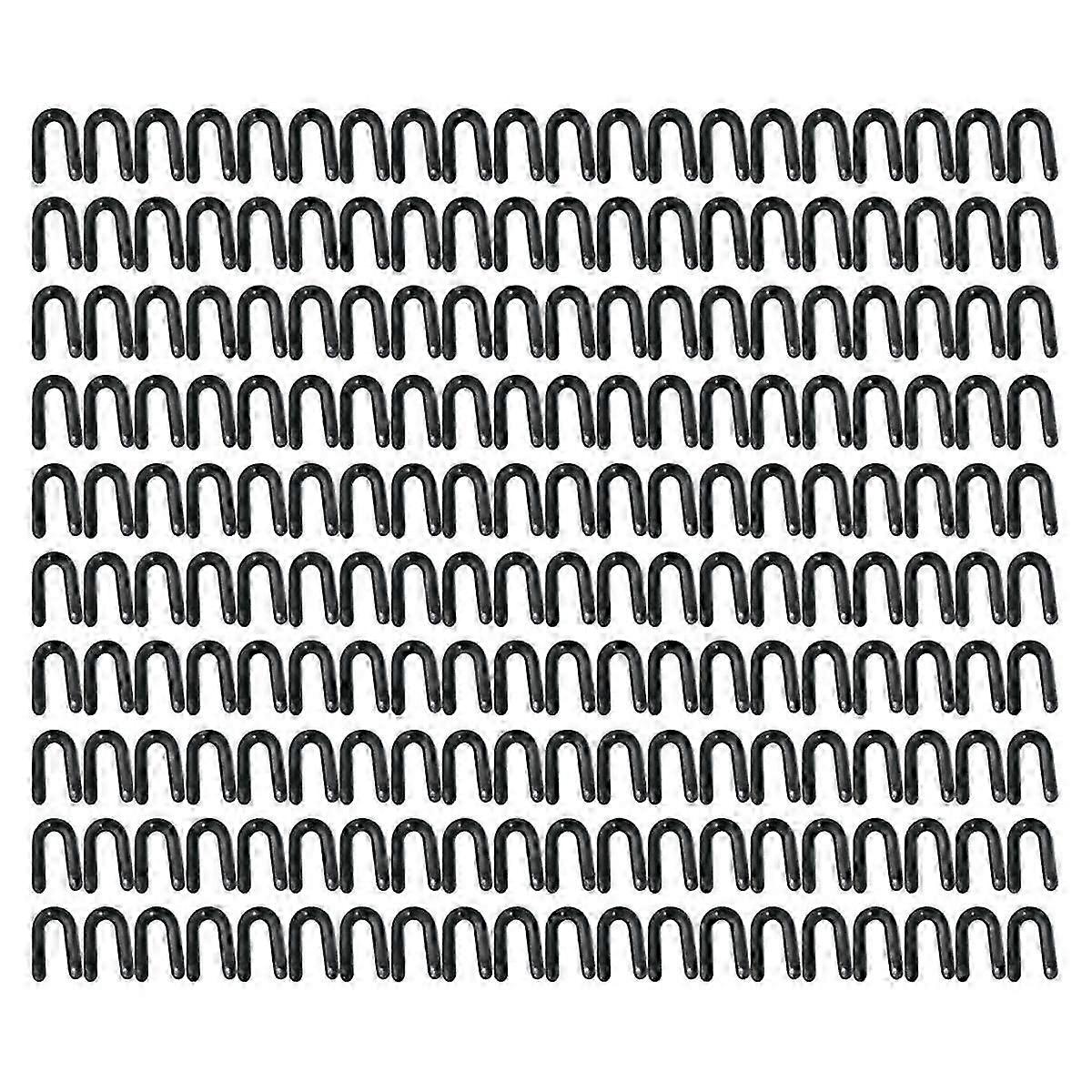 Tile Leveling System Tile Spacer 1/4 Inch, Horseshoe Spacer U Shape Plastic Tile Leveling Clip, 200PCS