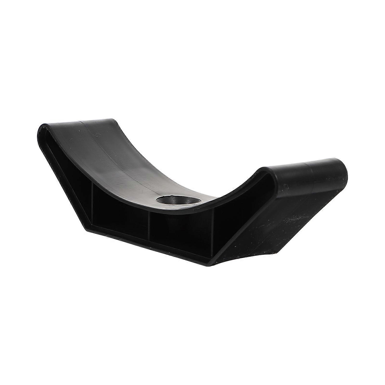 Dumbbell Saddle Replacement Holder for Dumbbell Gym Pp Black Material Prevent Rolling 1Pack