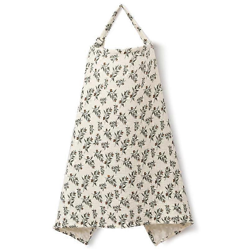 Breastfeeding Cover For Moms Nursing Cover 100% Cotton Breathable 360 Degree Coverage Lightweight One Size Fits All