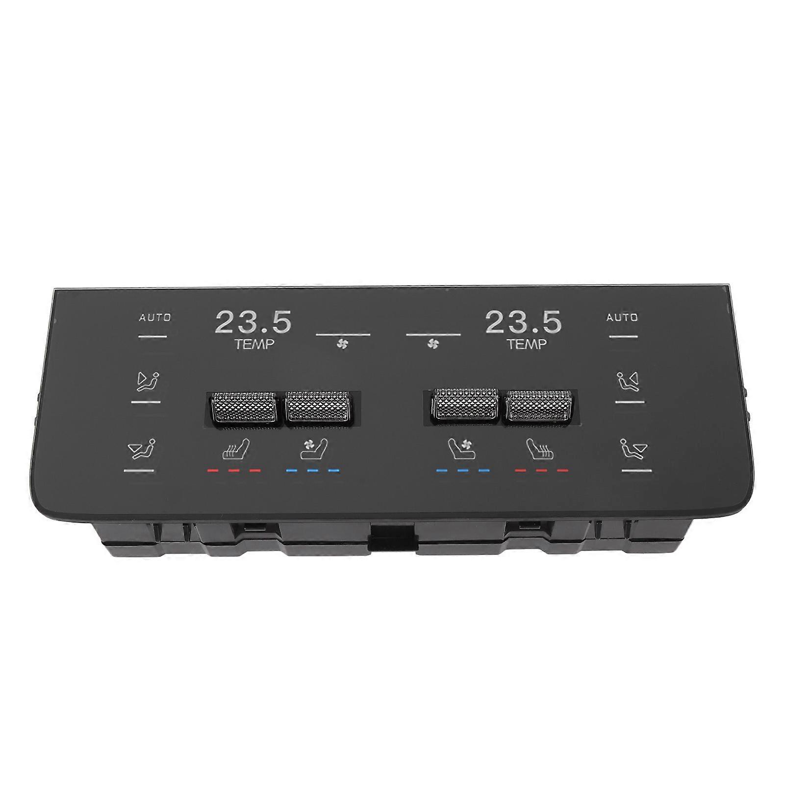 Rear AC Control Panel with Independent Dual Zone Temp Control LCD Touch