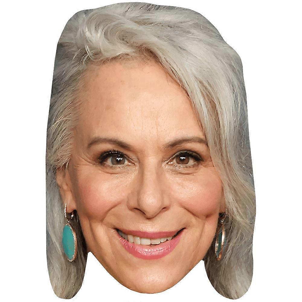 Jane Kaczmarek (Smile) Celebrity Mask, Flat Card Face