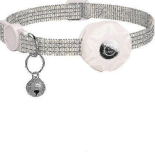 Airtag Cat Collar, Breakaway Reflective Collar with Airtag Holder a...